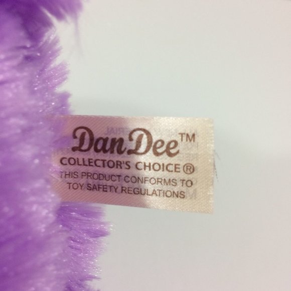 Dan Dee Collectors Choice Happy Easter Bunny Plush Purple Sing Happy Hopster 15" - Picture 7 of 8